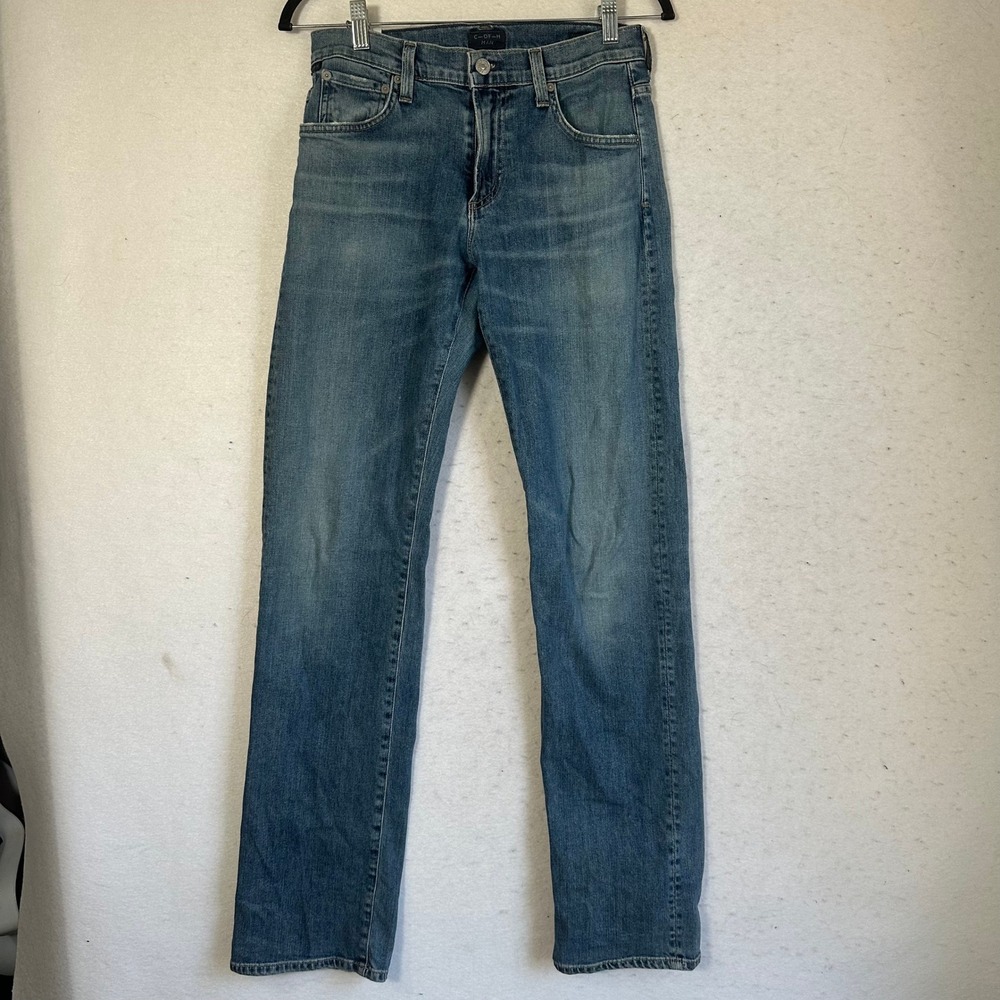 Citizens of Humanity Sid Straight Leg Jeans Blue Medium Wash 30 604P-357 Mens